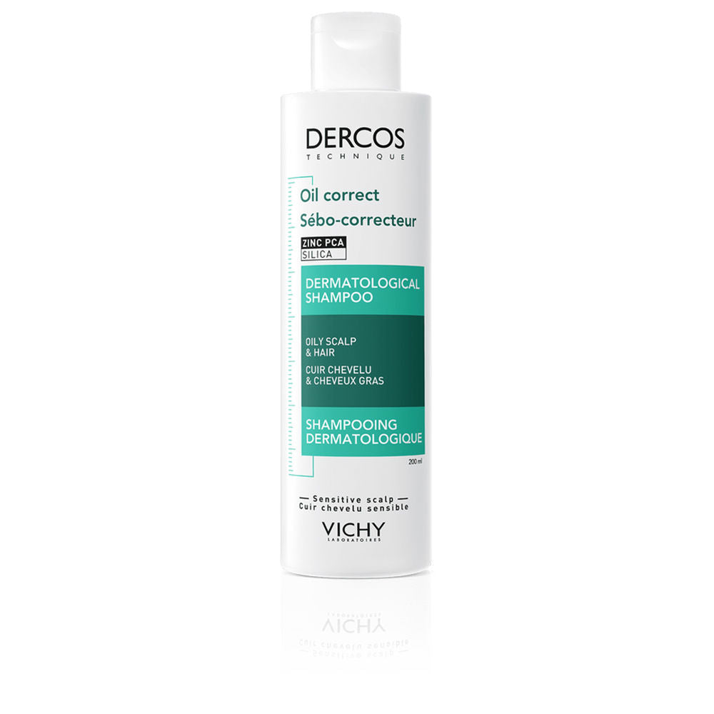 DERCOS sebum control shampoo for oily hair 200 ml - Plureals