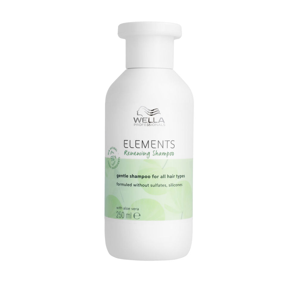 ELEMENTS Sulfate-Free Gentle Renewing Shampoo for All Hair Types 250 ml - Plureals