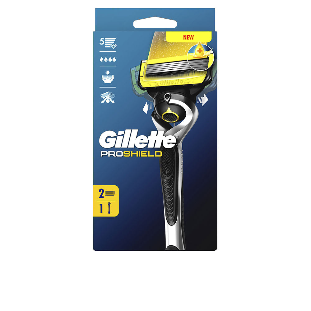 GILLETTE FUSION PROSHIELD rasoir + 2 recharges