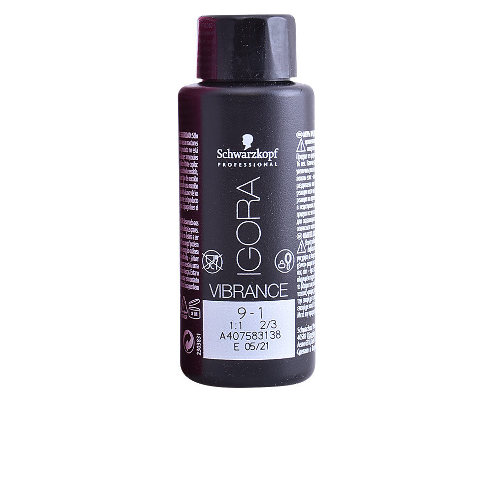 Coloration ton sur ton sans ammoniaque — 9-1 Blond très clair cendré
