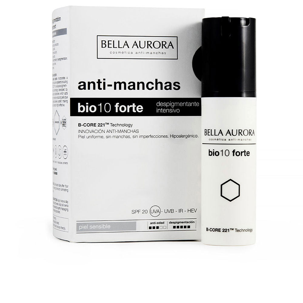 Sérum Dépigmentant Intensif Peaux Sensibles Bio10 Forte Bella Aurora