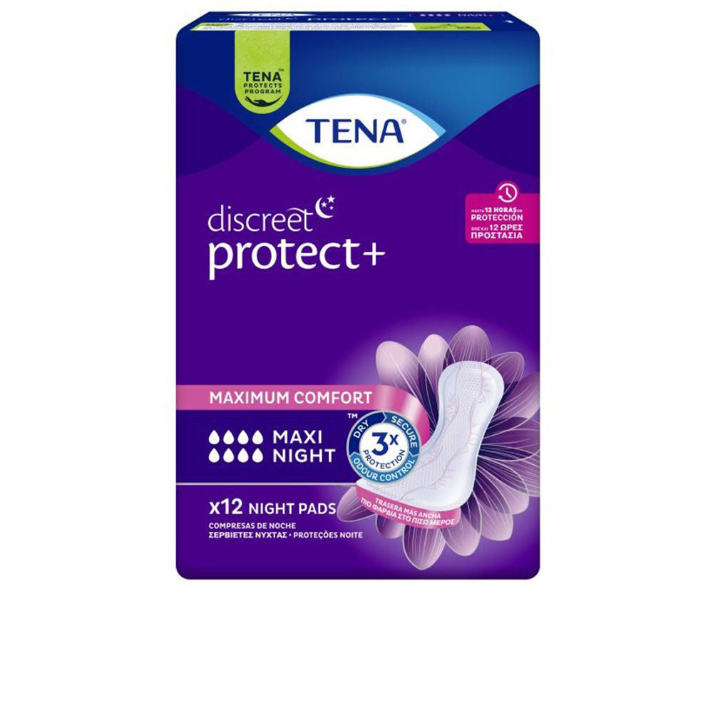 TENA LADY DISCREET maxi night incontinence pads - Plureals