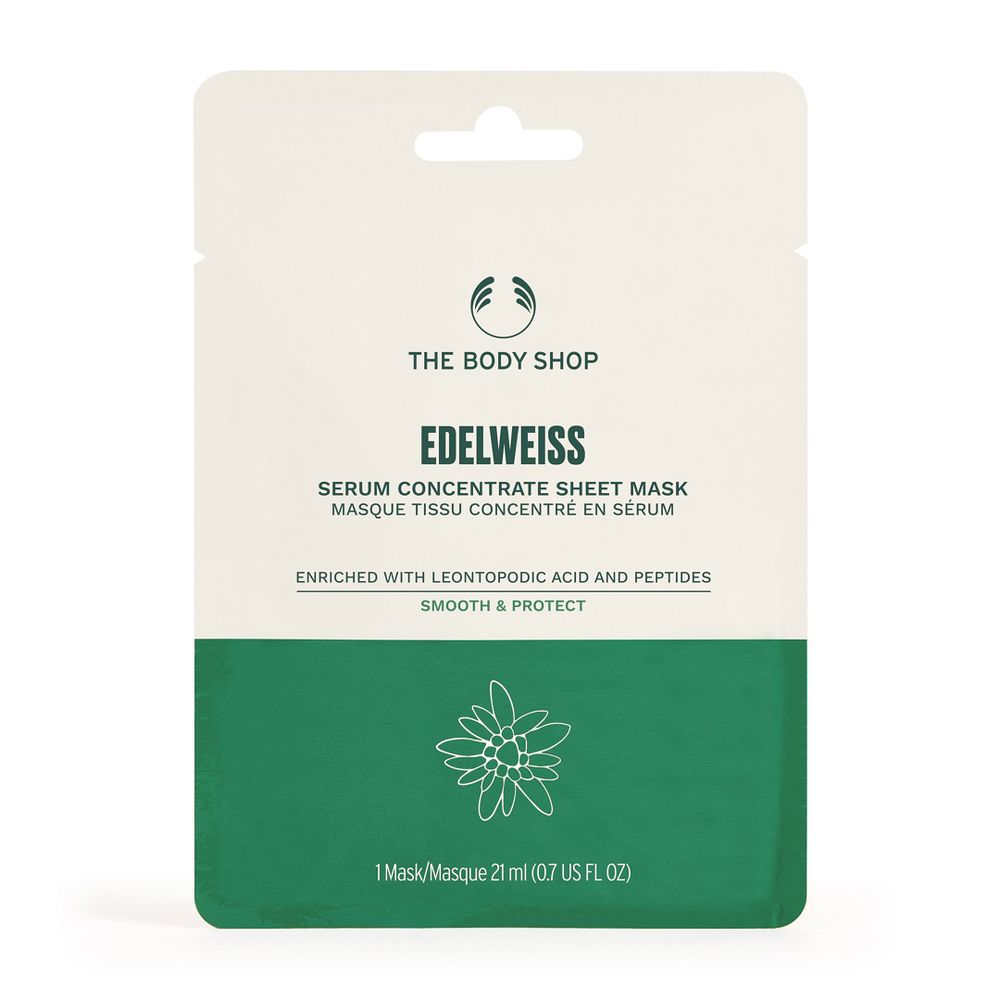 Masque Tissu Sérum Concentré à l'Edelweiss