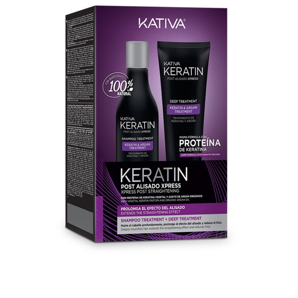 KERATIN EXPRESS POST BRAZILIAN STRAIGHTENING SET 2 pcs - Plureals
