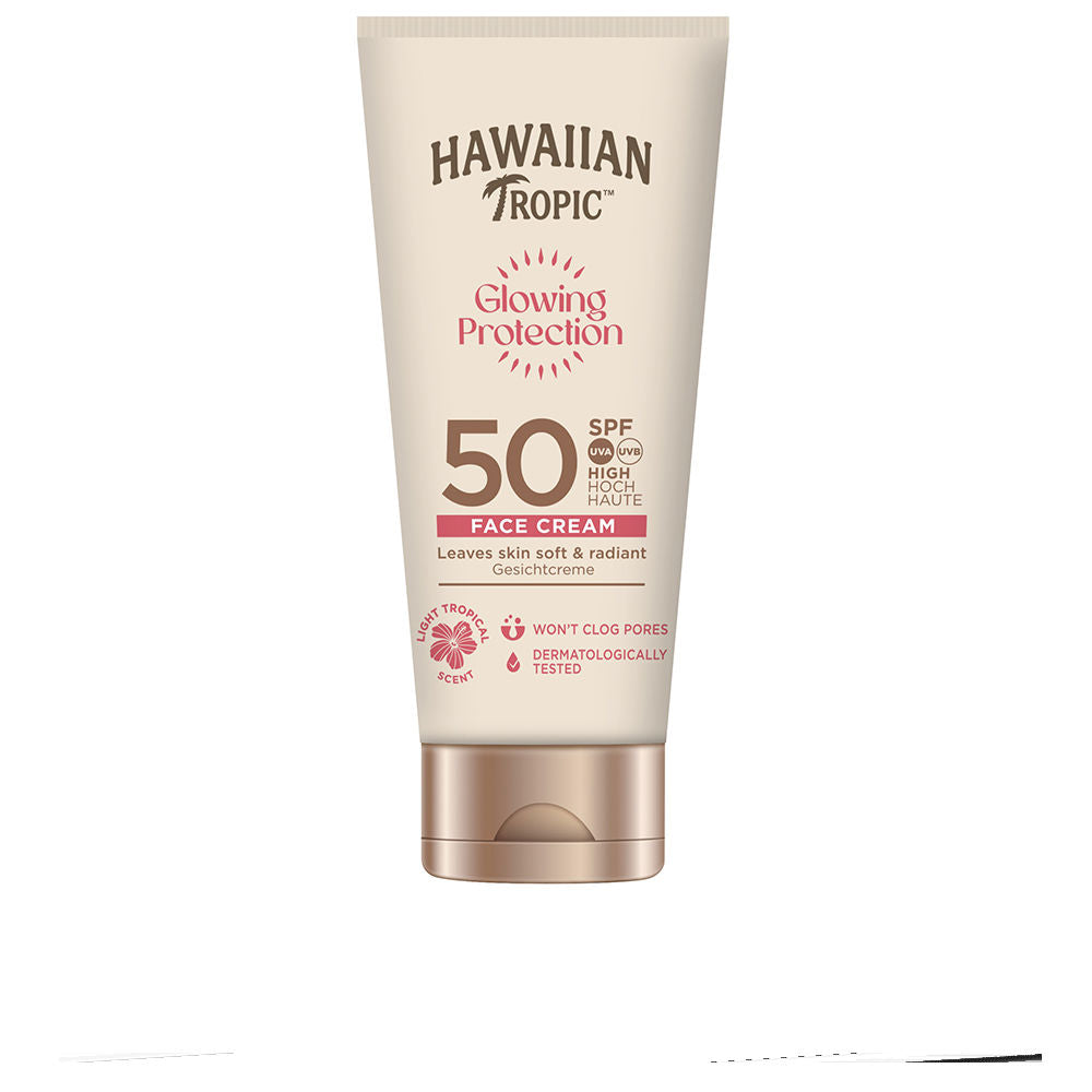 GLOWING PROTECTION face cream SPF50 50 ml - Plureals