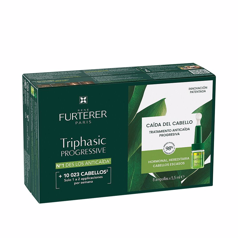 TRIPHASIC PROGRESSIVE anti-fall ritual 8 x 5.5 ml - Unisex
