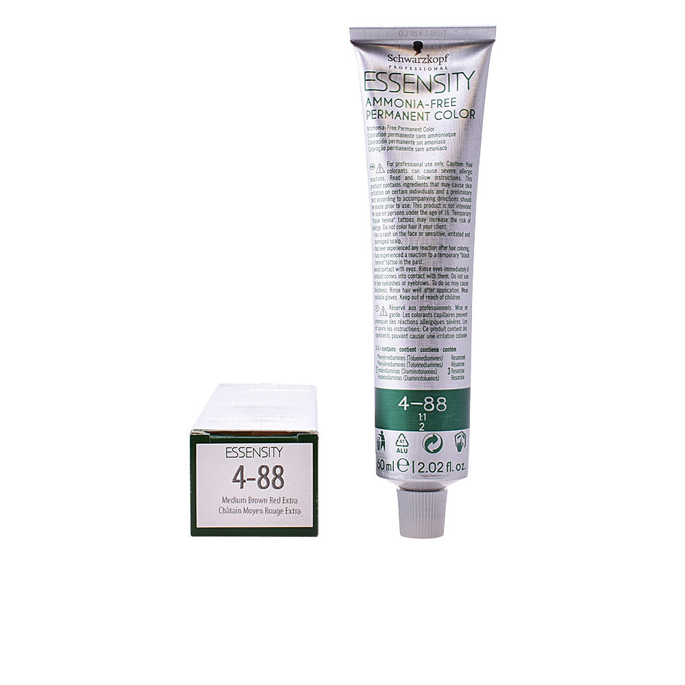 ESSENSITY ammonia-free permanent color #4-88 - Plureals