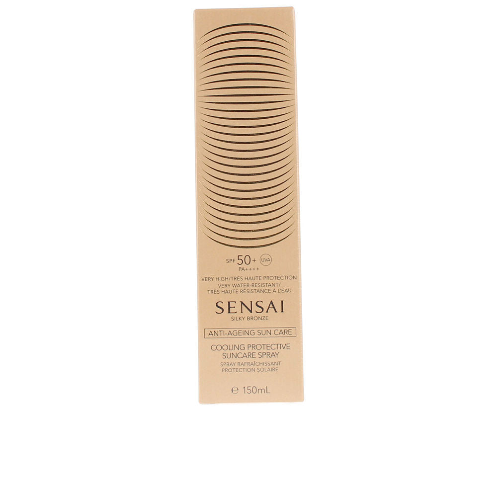 SILKY BRONZE cooling protective suncare spray SPF50+ 150 ml - Plureals