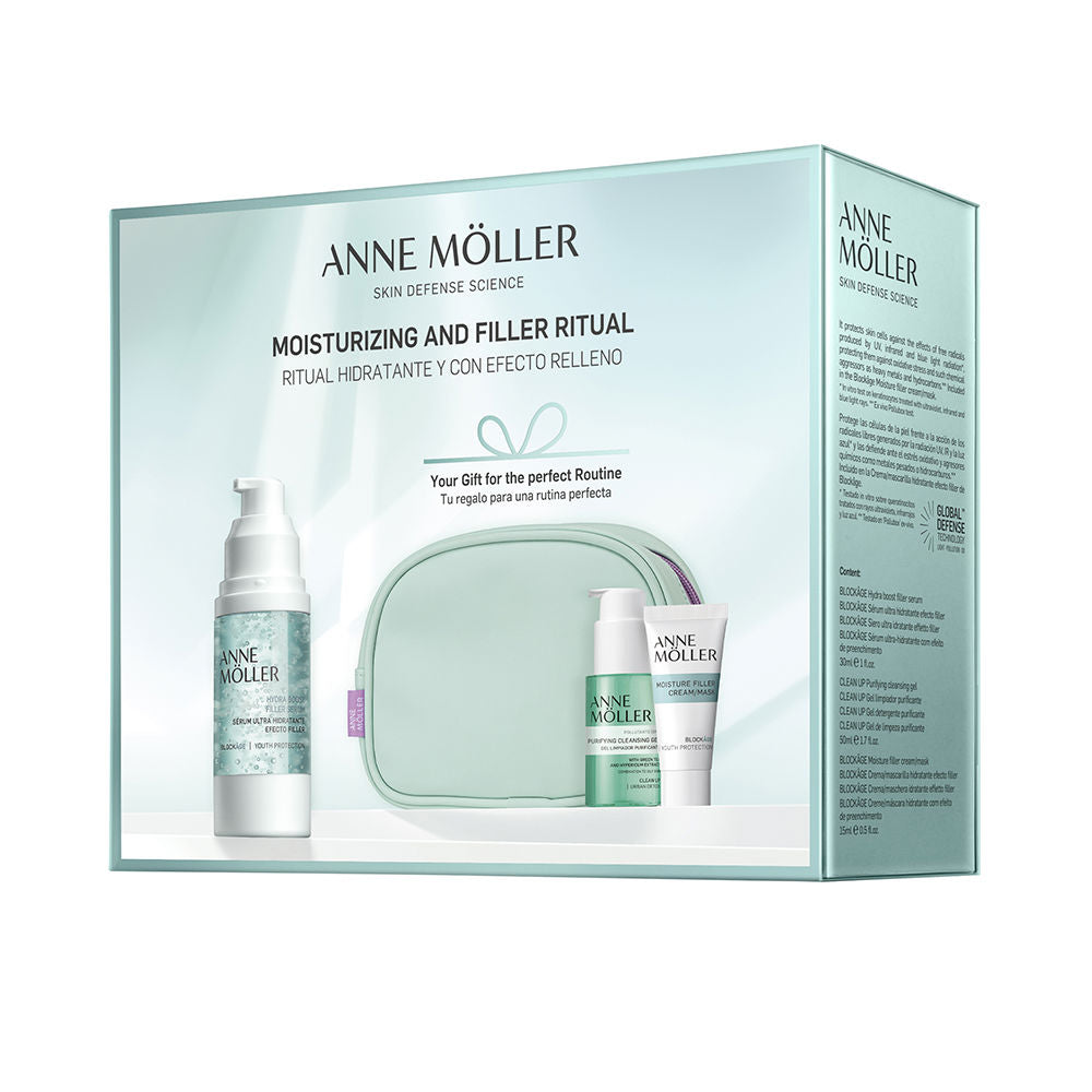 Coffret Rituel Hydratant Effet Filler 4 pcs Blockâge Anne Möller
