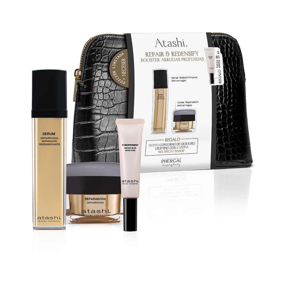 Coffret Rituel Anti-Âge & Anti-Rides Repair & Redensify 5 pcs Atashi
