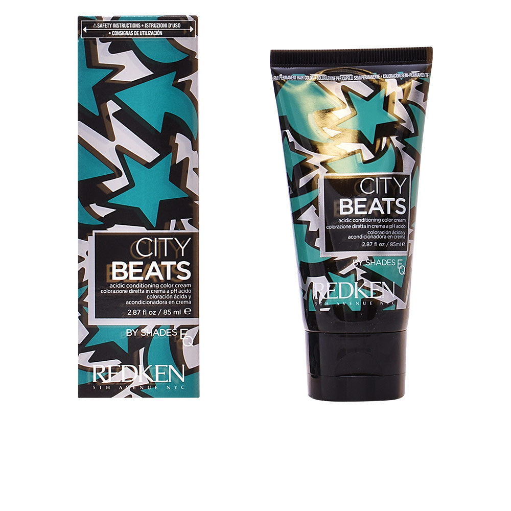 CITY BEATS acidic conditioning color cream#time square teal 100 gr