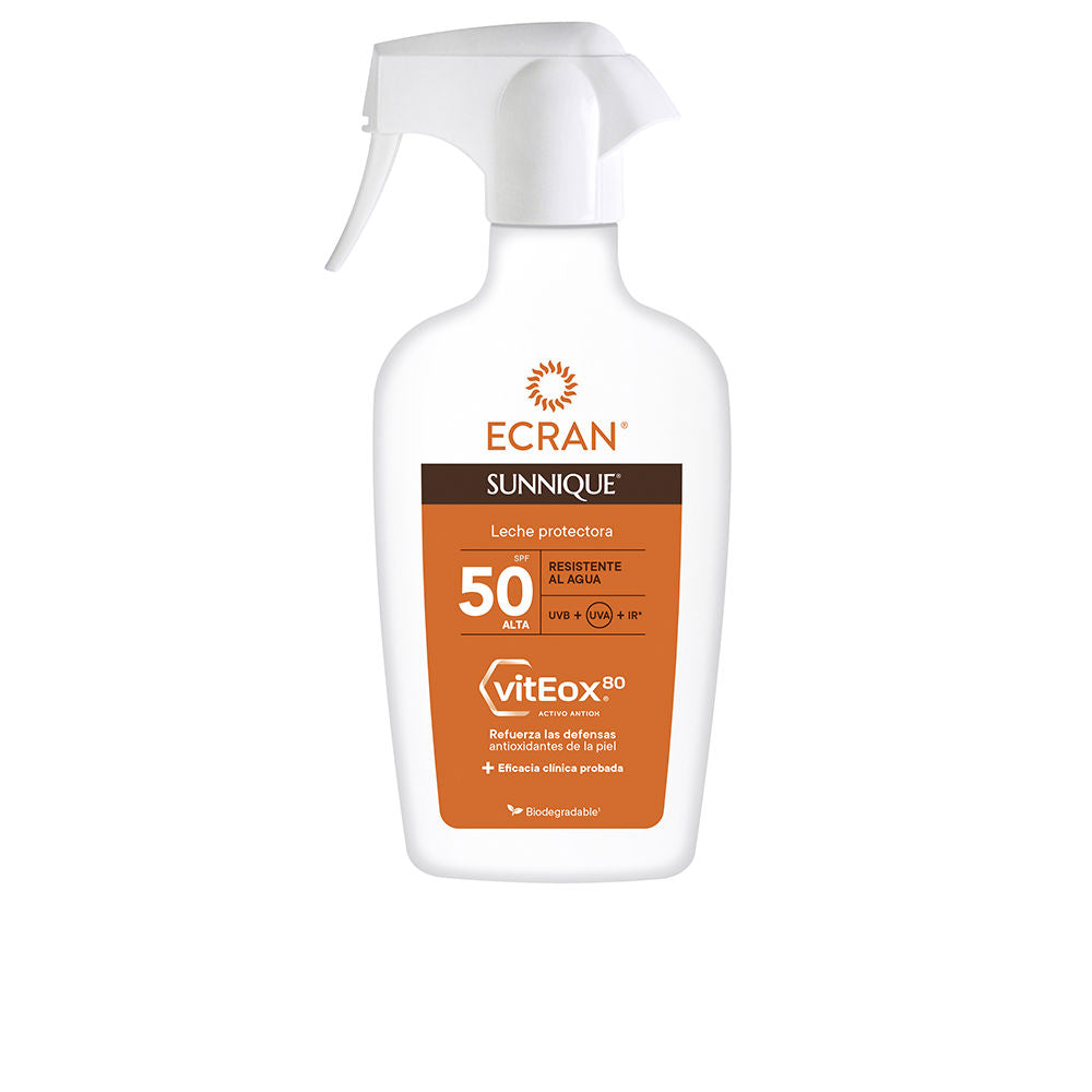 ECRAN SUNNIQUE protective milk SPF50  gun 270 ml