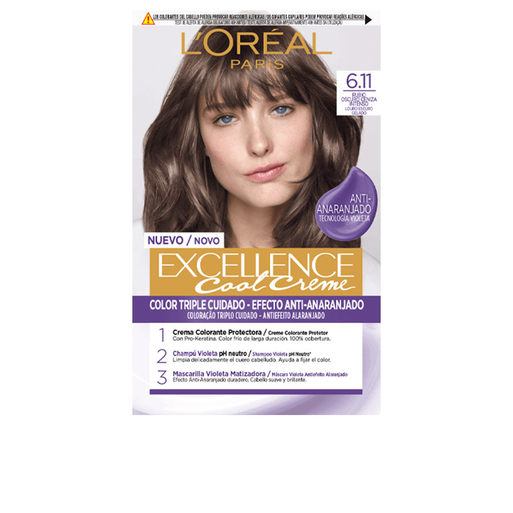 Coloration permanente — n°6.11 Blond foncé cendré cendré