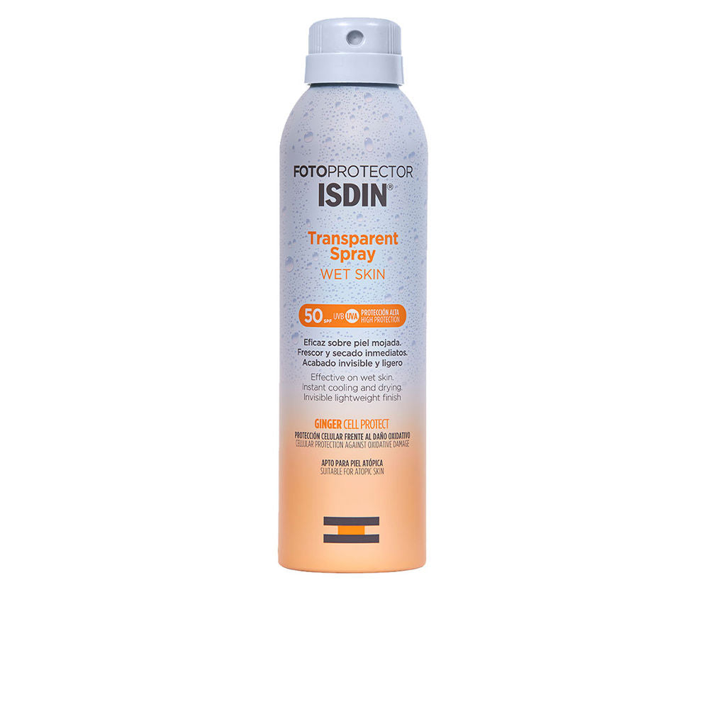 PHOTOPROTECTOR wet skin transparent spray SPF50+ 250 ml - Plureals