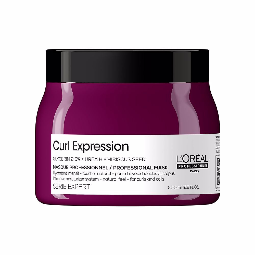Masque hydratant pour cheveux bouclés