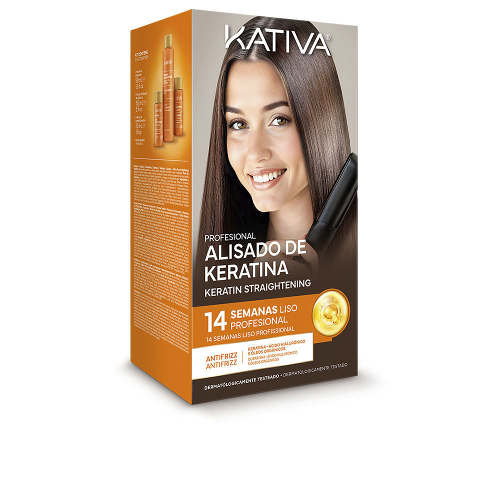 Lissage brésilien à la kératine