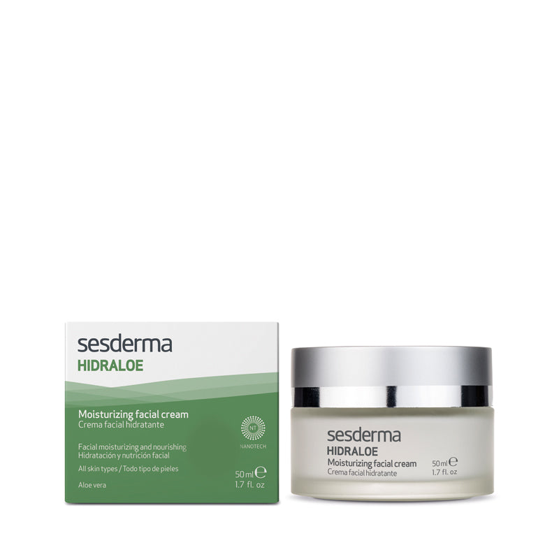 Crème Hydratante à l'Aloe Vera Visage