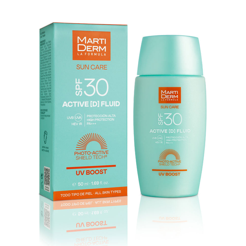 SUN CARE ACTIVE [D] fluid sunscreen SPF30 50 ml - Plureals
