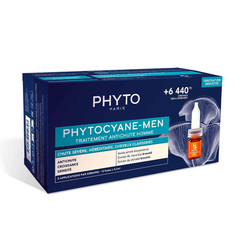 Ampoules fortifiantes pour le cuir chevelu (homme)