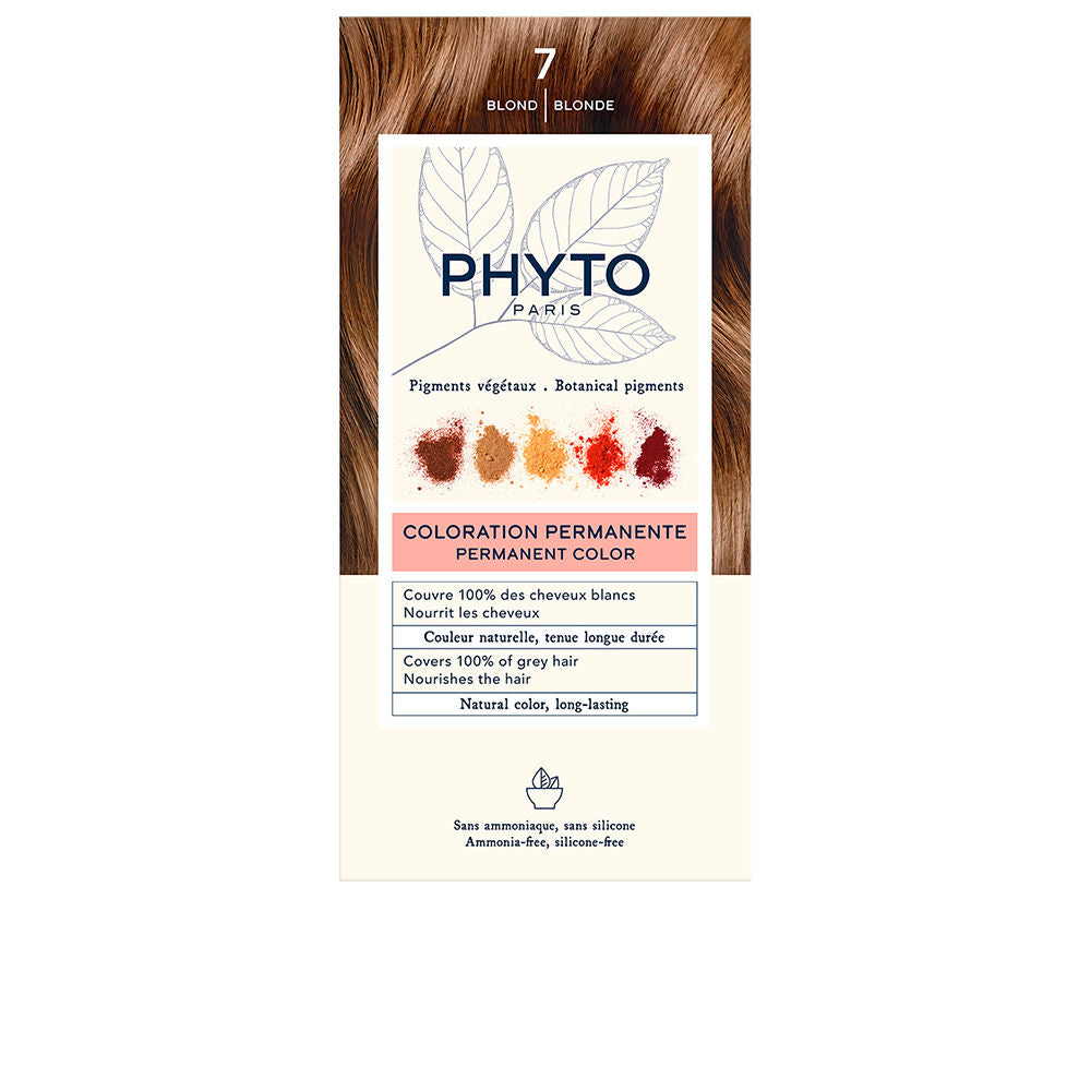 Coloration permanente aux pigments végétaux — n°7 Blond