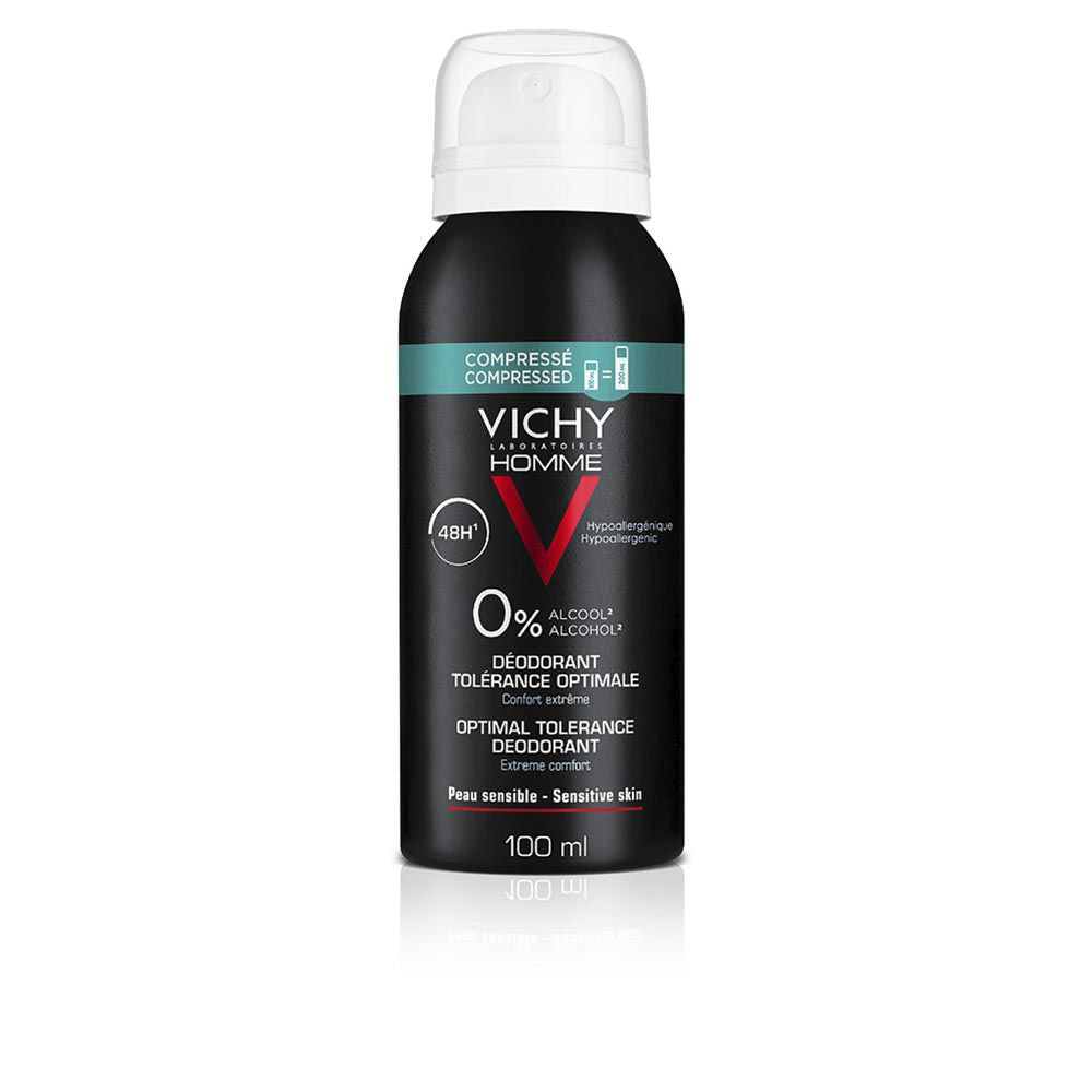 VICHY homme tolérance optimale peaux sensibles déodorant spray