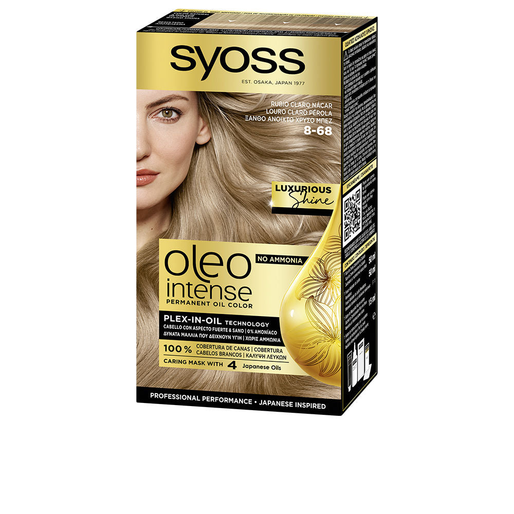 OLEO INTENSE ammonia-free dye #8-68-light mother-of-pearl blonde 5 u - Plureals