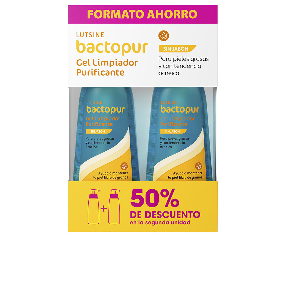 Pack Gel Nettoyant Purifiant 2 x 200 ml Lutsine E45