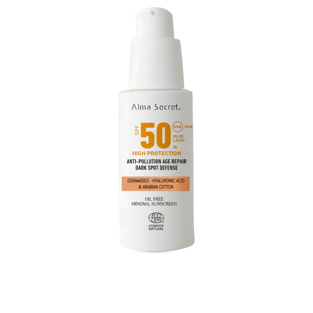 HIGH PROTECTION facial cream SPF50 #gold 50 ml - Plureals