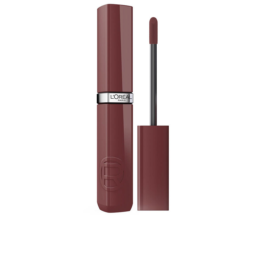 Rouge à lèvres liquide Infaillible Laque à effet vinyle #Midnight Bordeaux 4,3 ml