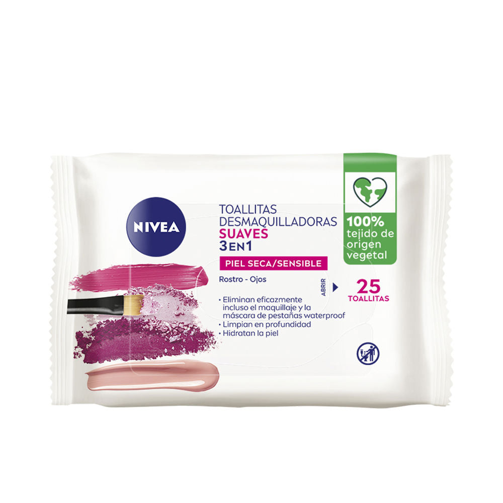 Lingettes Démaquillantes 3-en-1 Douceur Nivea