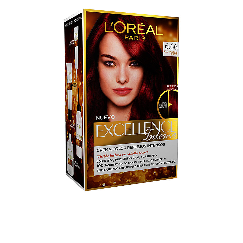 EXCELLENCE INTENSE dye #6.66-intense scarlet red 1 u - Plureals