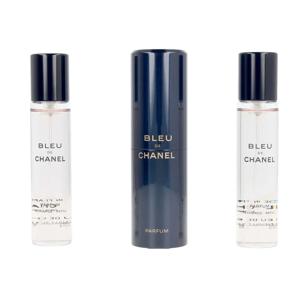 BLEU PARFUM edp vapo twist &amp; refillable spray 3 x 20 ml - Plureals
