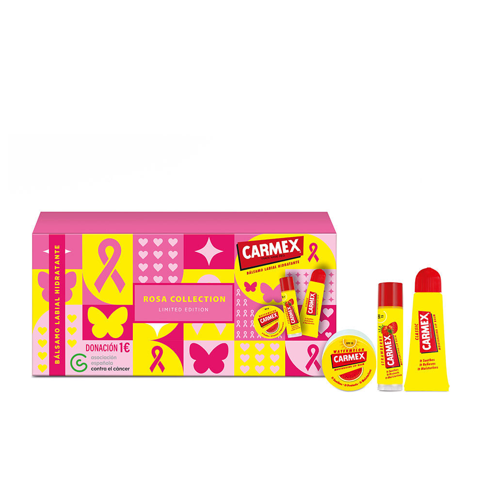 Coffret Baumes Lèvres Carmex Trio