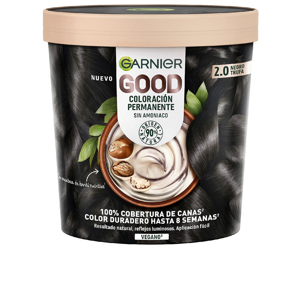 GOOD permanent color #2.0 black truffle 217 ml - Plureals