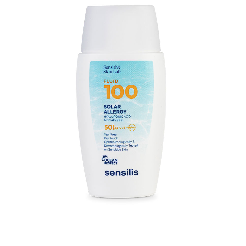 FLUID 100 SOLAR ALLERGY ultrafluid aqueous sunscreen SPF50+ 40 ml - Plureals