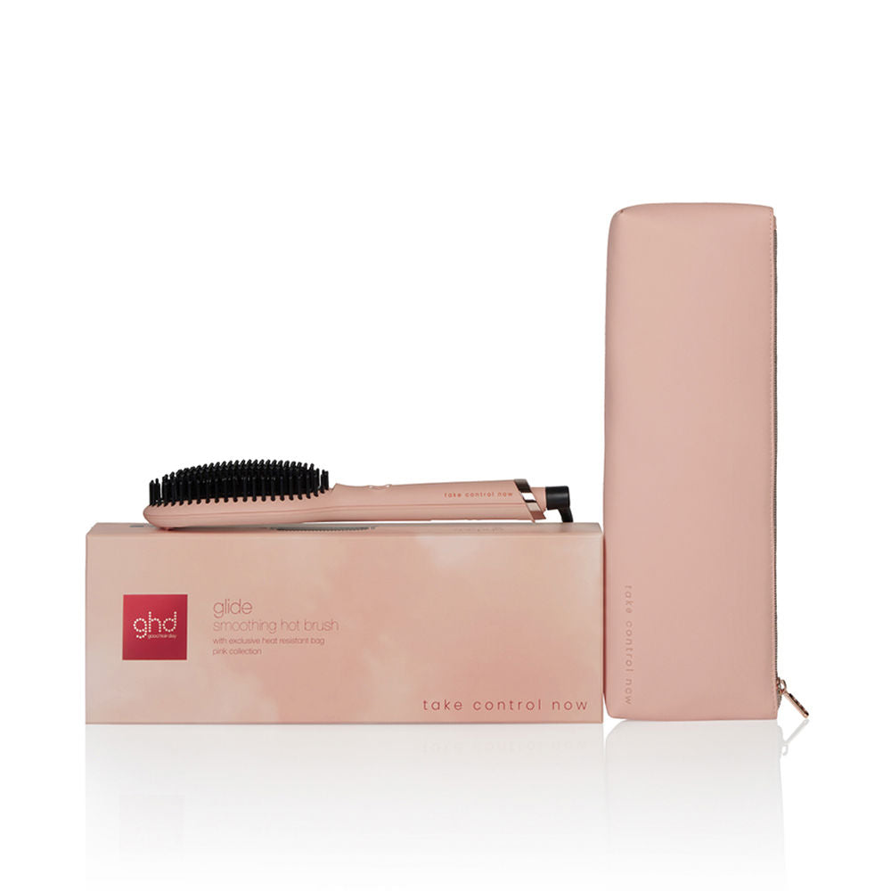 ghd glide Take Control Now electric straightening brush 2 units - Plureals