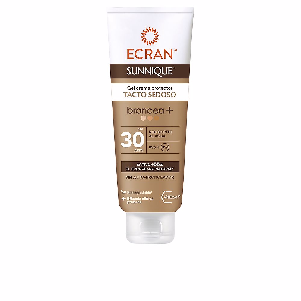 ECRAN SUNNIQUE BRONCEA+ gel-cream SPF 30 250 ml - Plureals