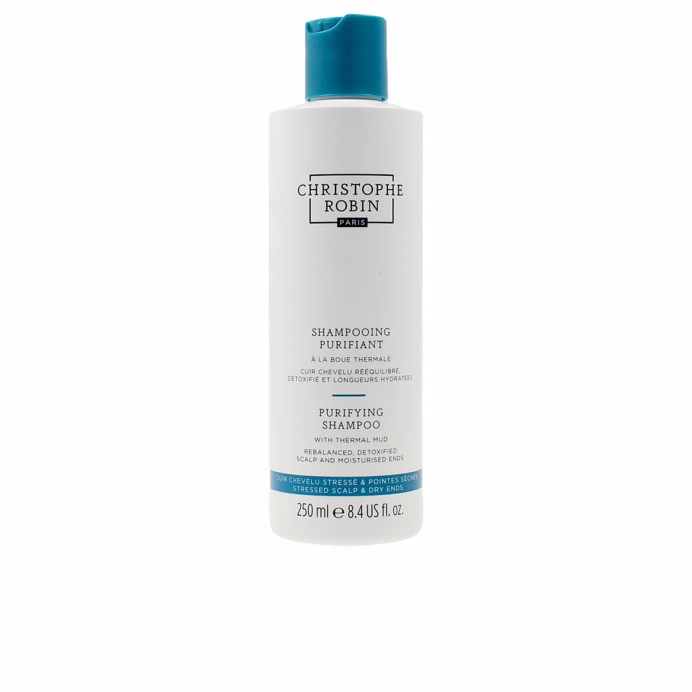 Shampooing purifiant détoxifiant à la boue thermale