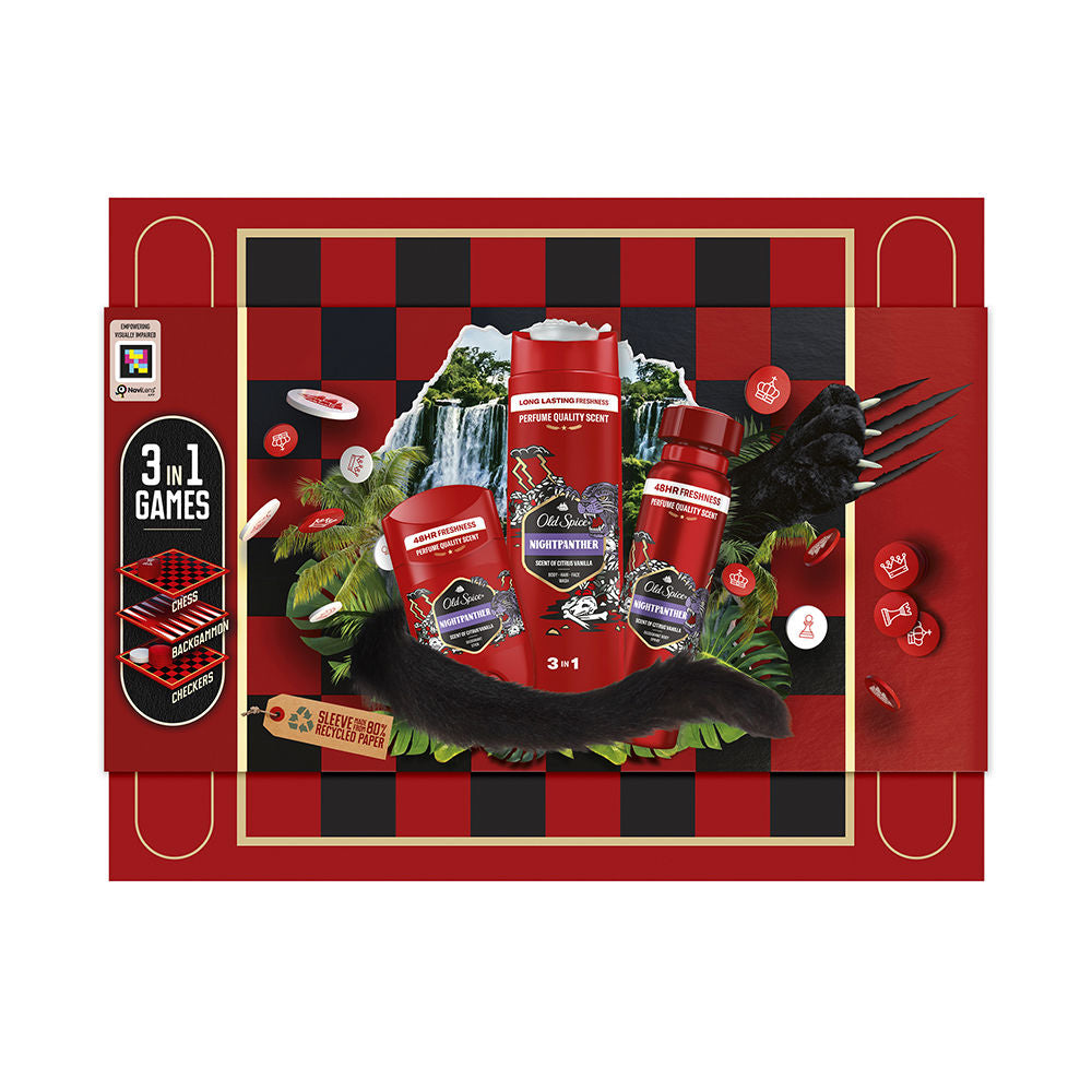OLD SPICE NIGHTPANTHER coffret