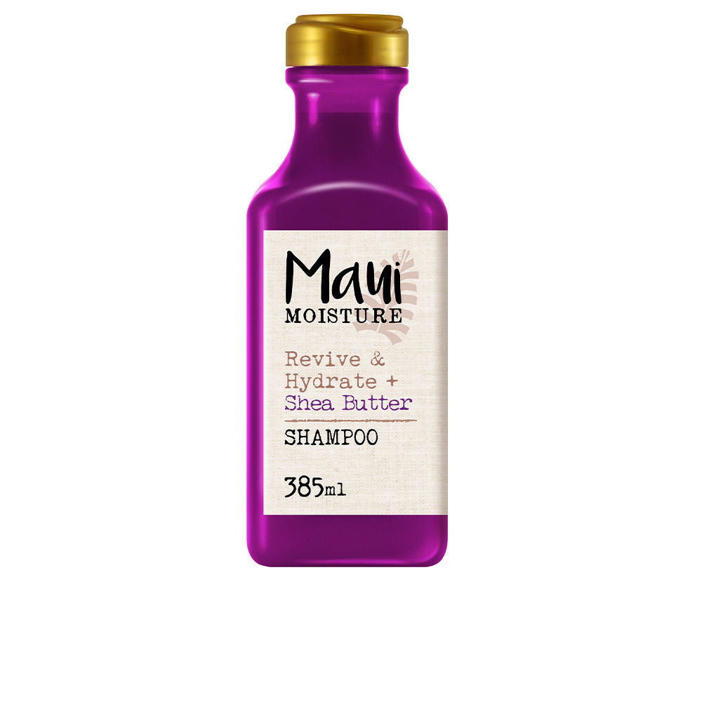 SHEA BUTTER revitalizante cabello seco champú 385 ml - Plureals