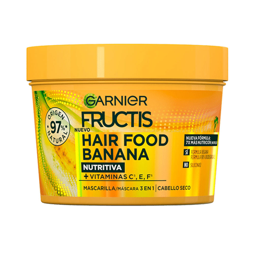 FRUCTIS HAIR FOOD BANANA ultra-nourishing mask 390 ml - Woman