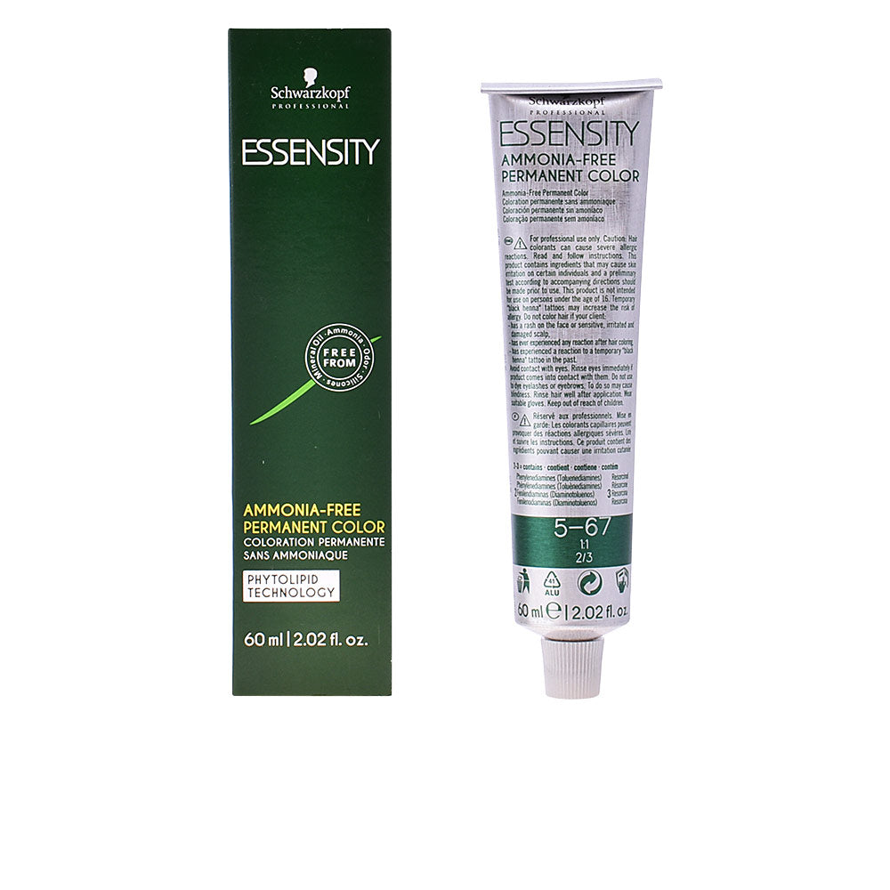 ESSENSITY ammonia-free permanent color #5-67 - Unisex