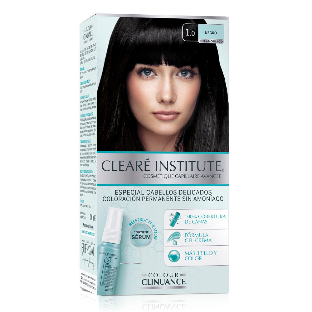 COLOUR CLINUANCE delicate hair #1.0-black 1 unit - Woman