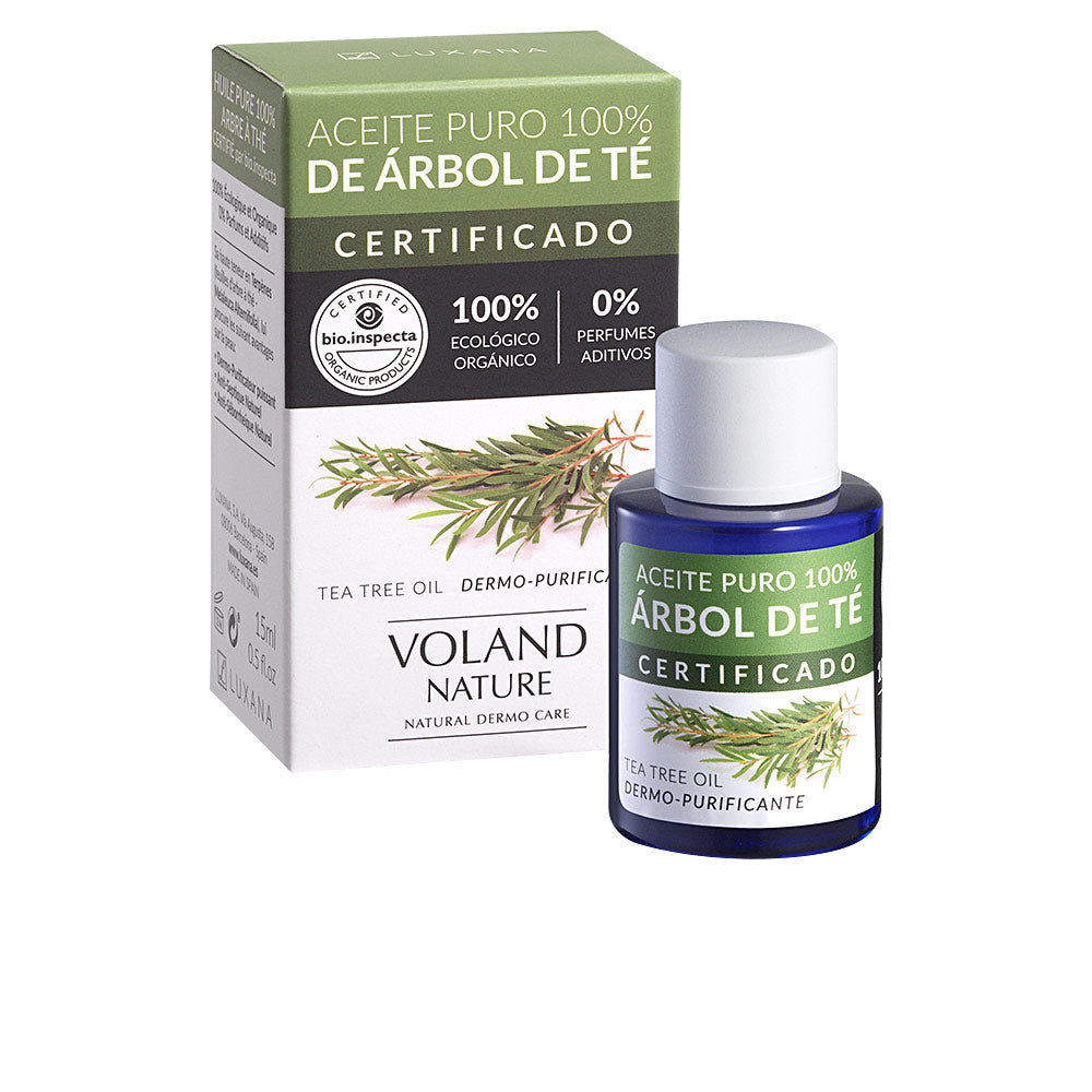 Huile 100% Tea Tree Organique Bio-Inspecta Voland Nature