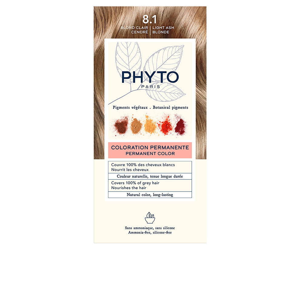 Coloration permanente aux pigments végétaux — n°8.1 Blond clair cendré
