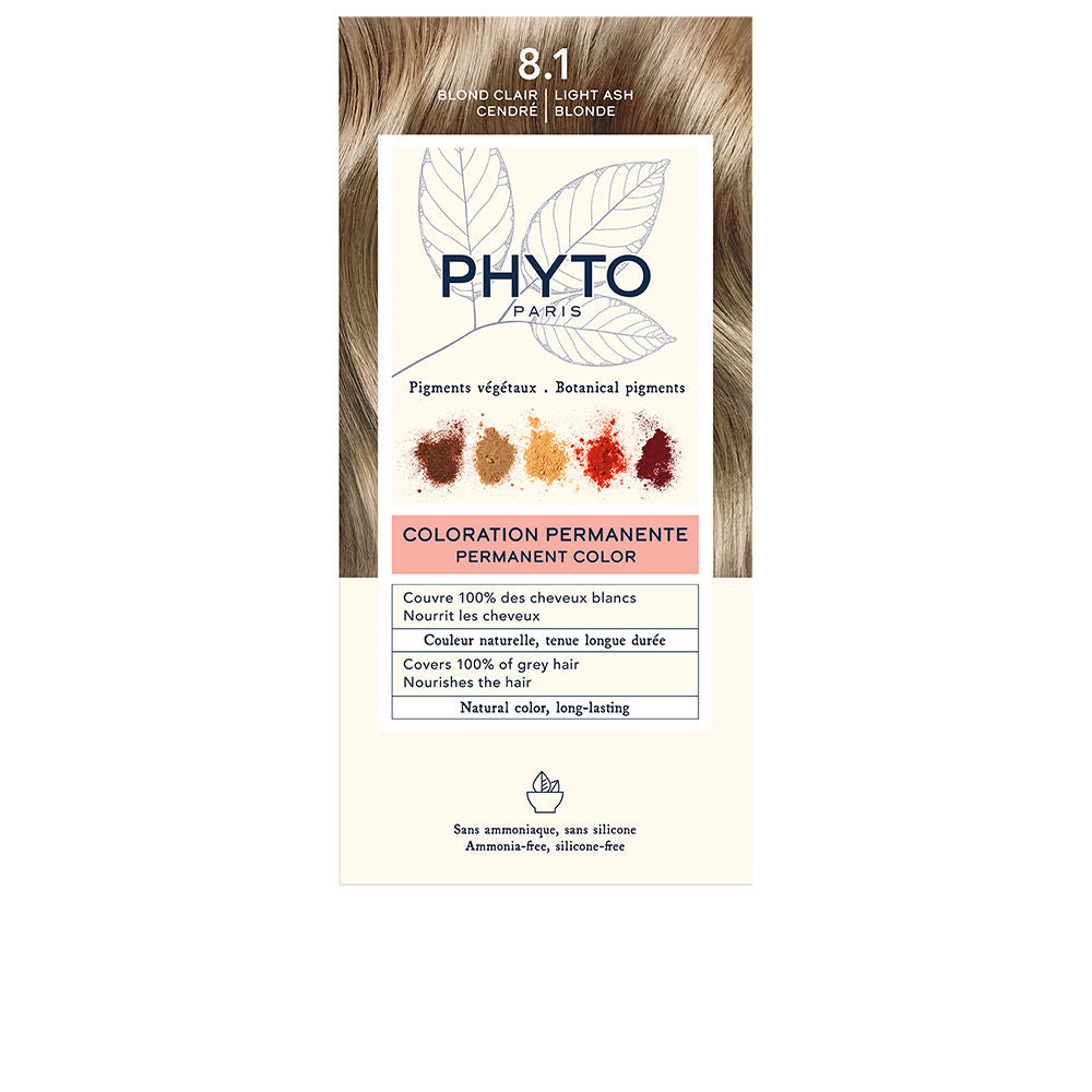 PHYTOCOLOR #8.1-Light Cendre Blonde 4 u - Plureals