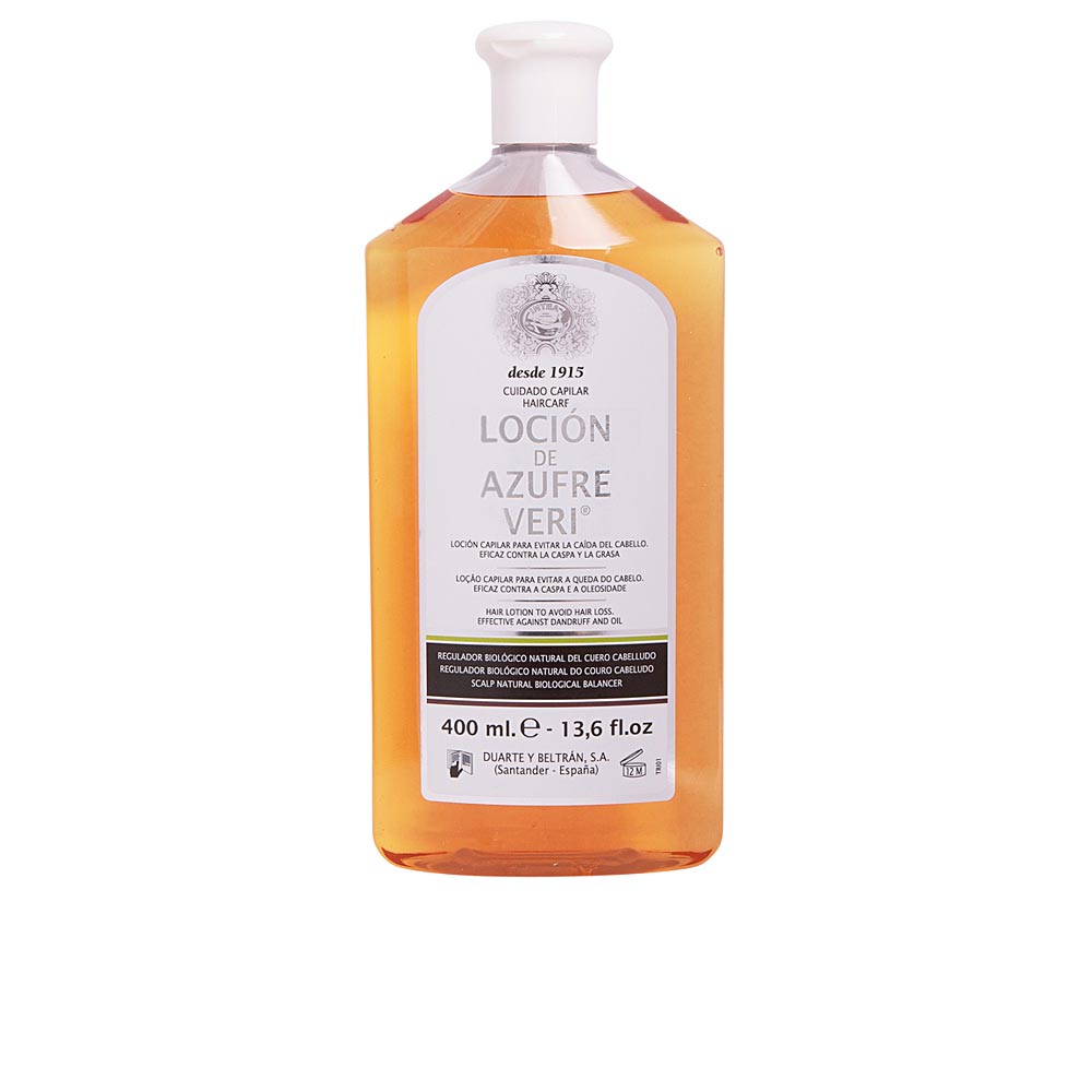 AZUFRE VERI locion anti-hair fall 400 ml - Unisex