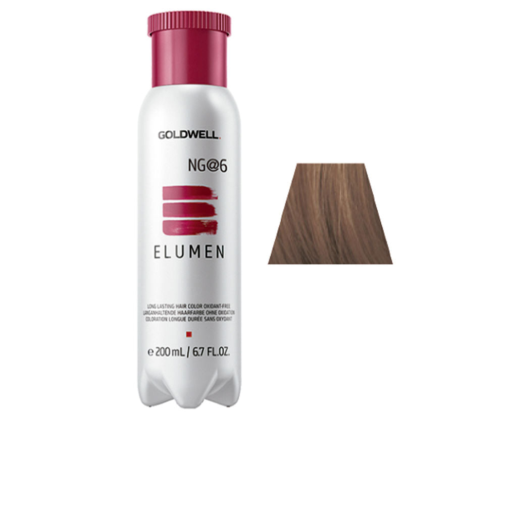 ELUMEN long lasting hair color oxidant free #NG@6 200 ml - Woman - Plureals