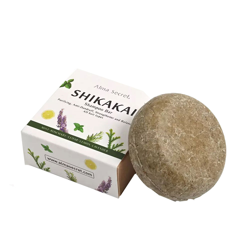 Shampooing solide au shikakai