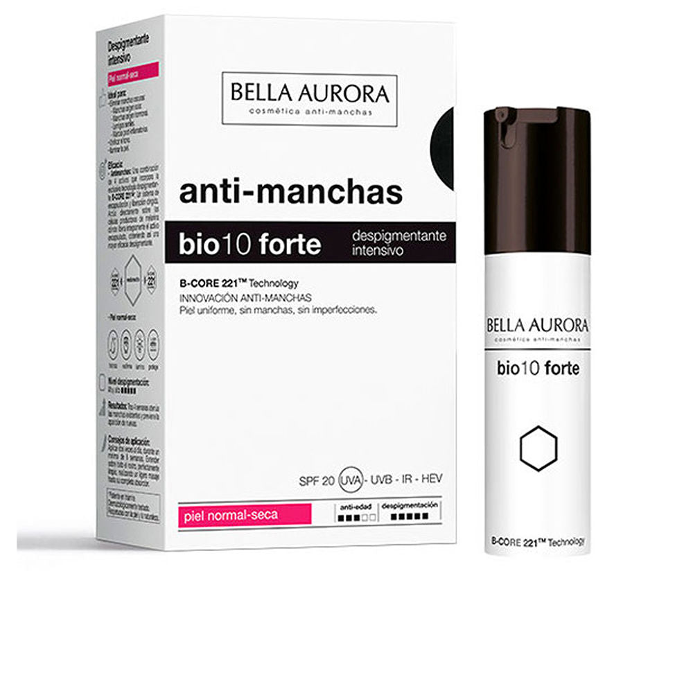 Sérum Dépigmentant Intensif Peaux Sèches Bio10 Forte Bella Aurora